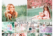 10 Spring Time Lightroom Presets, a Preset Add-On by MockTurtleStudio (Thumbnail 1 of 9)