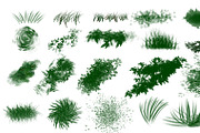 Foliage Brushes, Photoshop Procreate, a Brush Add-On by vurdembrushes (Thumbnail 3 of 3)