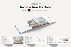 Professional A3 Portfolio Template