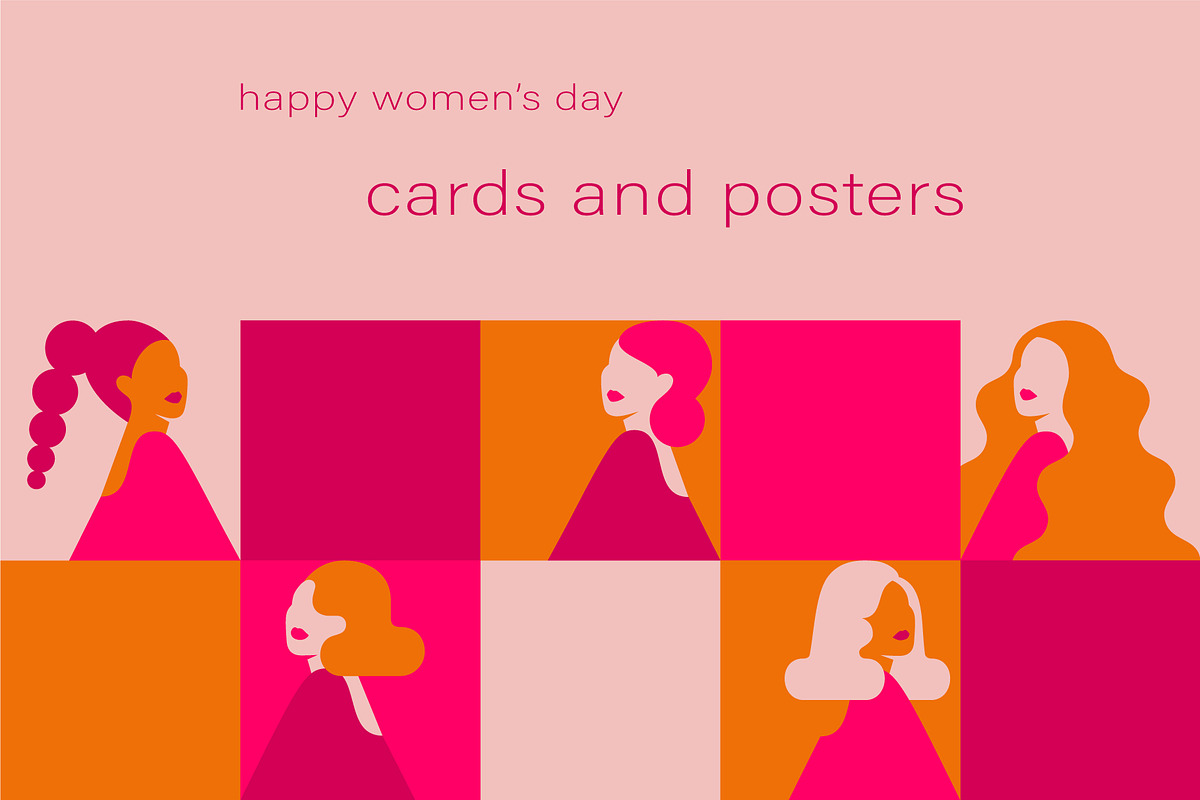 Women's Day Posters, a Person Illustration by Mary Long (Photo 1 of 6)