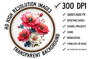 Whimsical Spring Clipart Png, an Illustration by Craft Nest (Thumbnail 2 of 11)