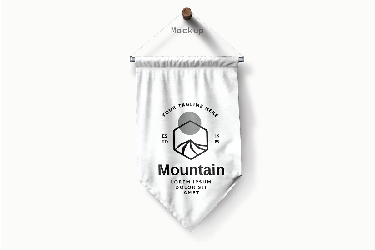 Mountain - Premium Logo Template, a Branding & Logo Template by Minimalist Logos (Photo 7 of 7)