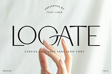 Logate - Chic Ligature Sans Font