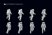 3D Mockup Space Astronaut #07, a Product Mockup by ARKS ACADEMY (Thumbnail 3 of 7)