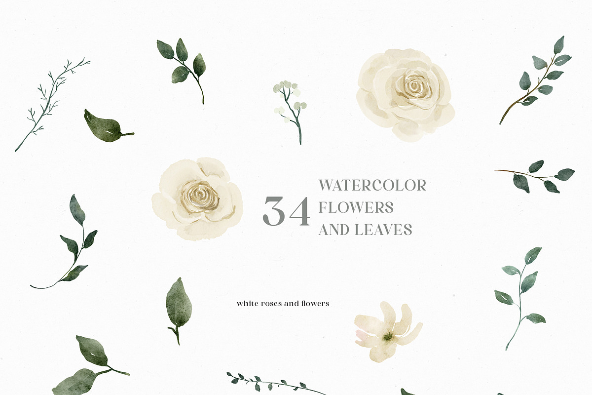 White & Gold Watercolor Pumpkins, a Texture Illustration by Backyard Rose (Photo 4 of 11)