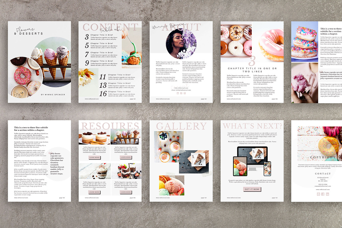 Booklet-eBook Canva Template | Poppy, a Magazine Template by Studio Sugoi (Photo 3 of 5)