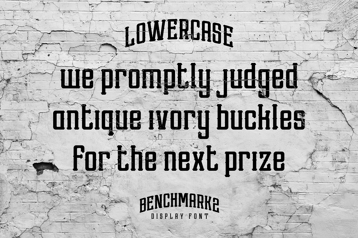 Benchmark2, a Serif Font by Alphabet Agency (Photo 2 of 5)