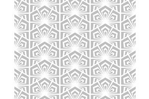 Floral geometric pattern. Wallpaper, a Pattern Graphic by RODINA