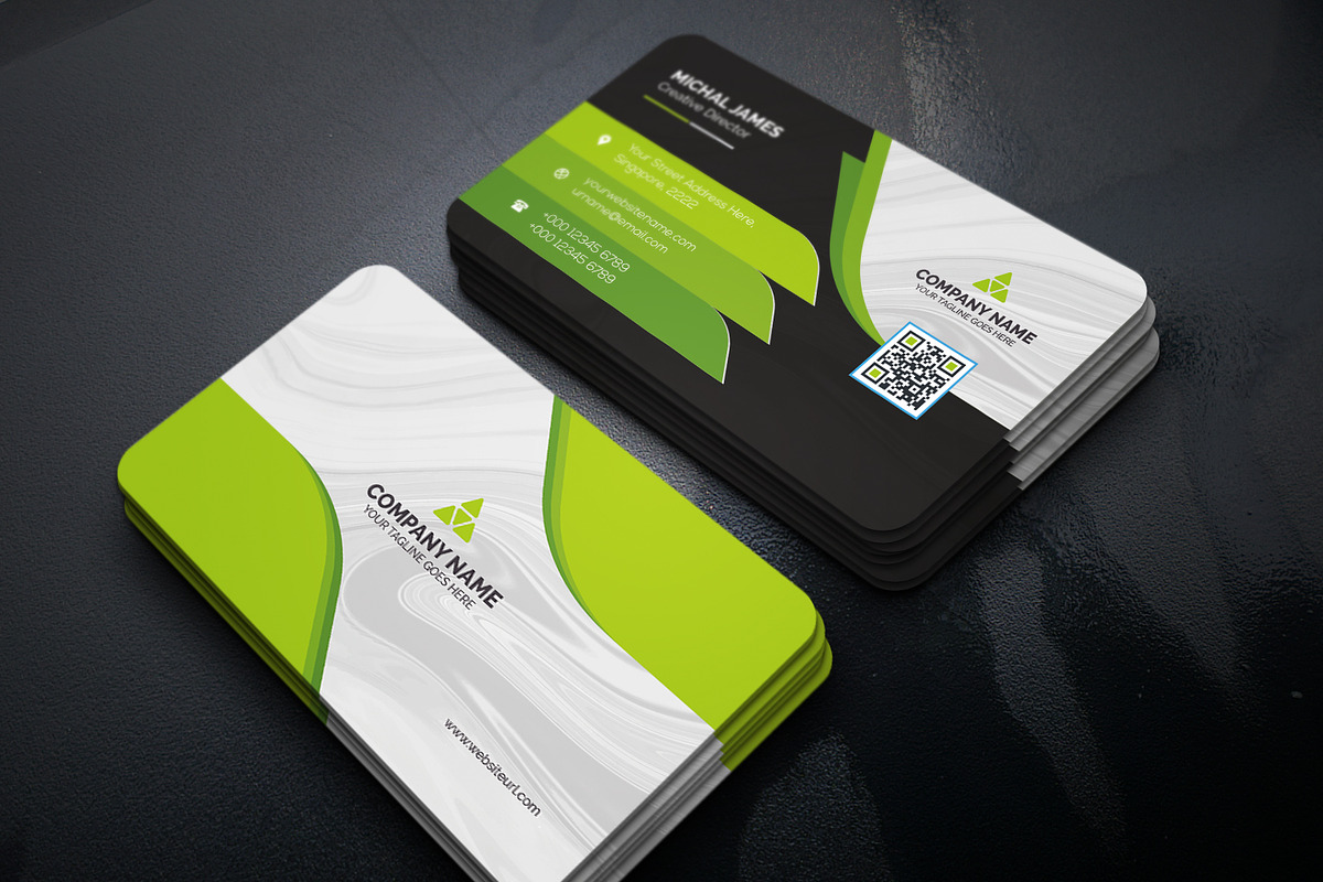 Business Card, a Business Card Template by Curve Design (Photo 2 of 3)
