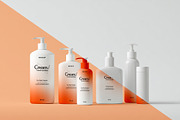 Cosmetic Cream Tube Mockup Bundle, a Packaging Mockup by Mego-studio (Thumbnail 9 of 11)
