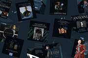 Violin 2.0 Social Media Kit, a Social Media Template by Amirzhanuly (Thumbnail 2 of 24)