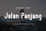 Jalan Panjang - Condensed Sans Serif, a Sans Serif Font by gitasetstudio (Thumbnail 1 of 6)