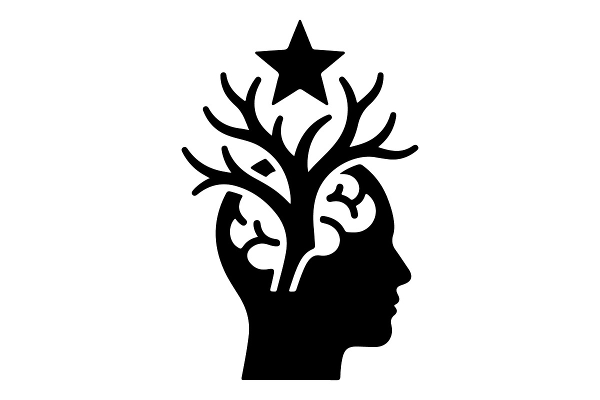 Creative Mind Floral Head, an Object Graphic by Gfx_Store (Photo 5 of 15)