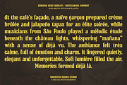 Berguna - A Serif Display Typeface, a Serif Font by Mbonster Design Studio (Thumbnail 8 of 10)