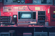 Pixel Punk - 8-Bit Serif Typeface, a Serif Font by HipFonts (Thumbnail 6 of 6)