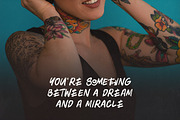 Dirty Words Brush Font, a Handwritten Font by Deeezy (Thumbnail 3 of 5)