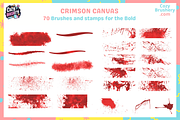 Procreate Blood Brushes, a Brush Add-On by Cozy Brushery (Thumbnail 3 of 7)