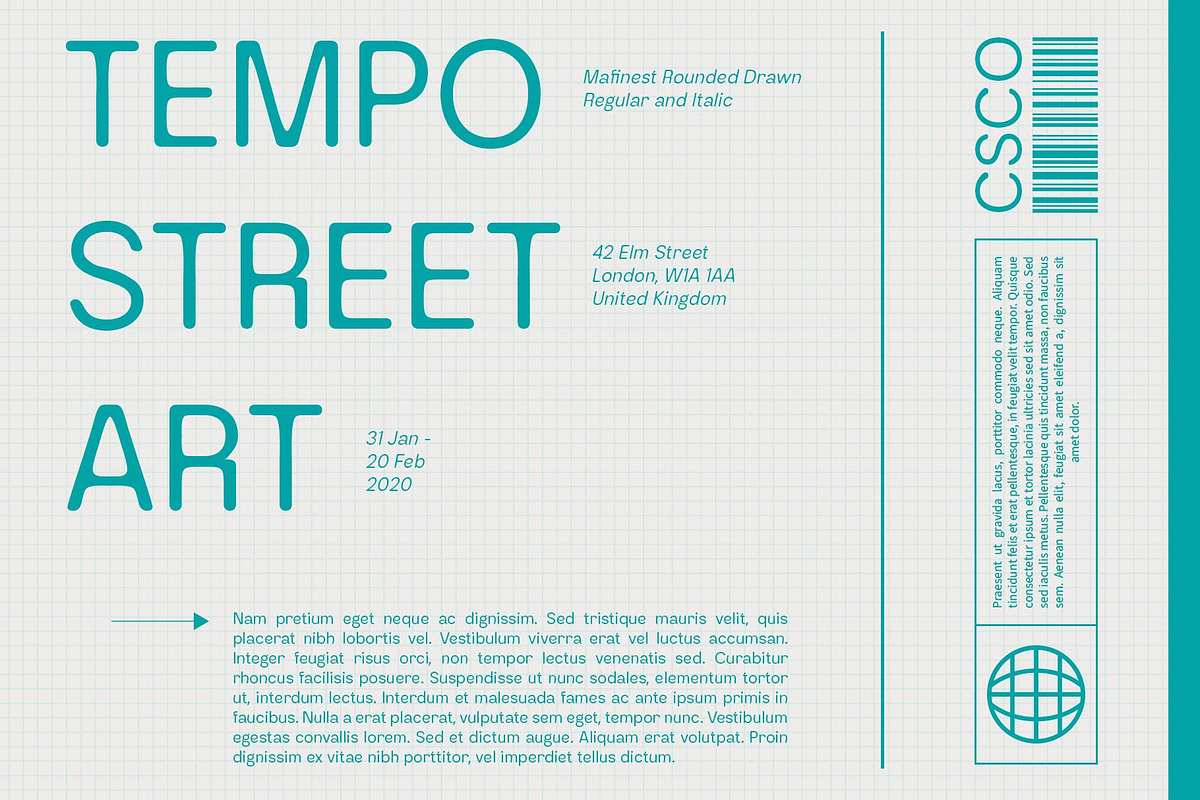Mafinest Rounded Drawn, a Sans Serif Font by Craft Supply Co. (Photo 6 of 8)