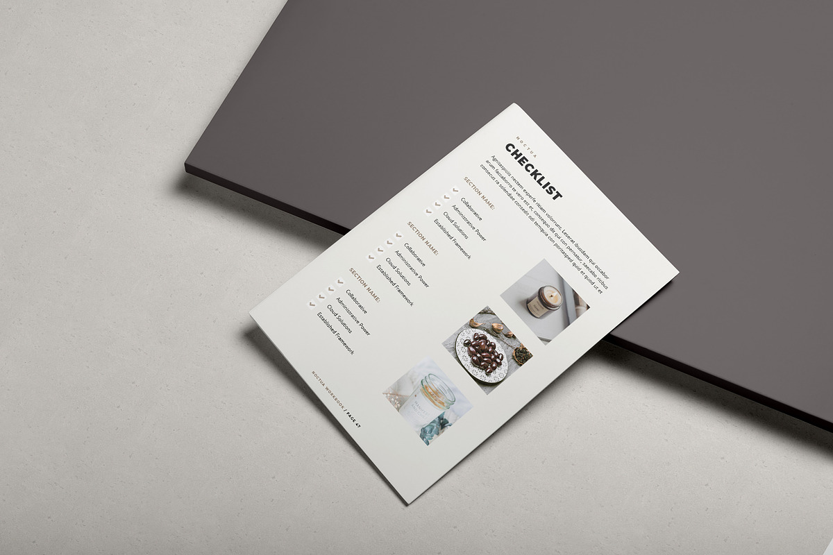 Noctua Workbook Template for Canva, a Magazine Template by SlideStation (Photo 6 of 18)