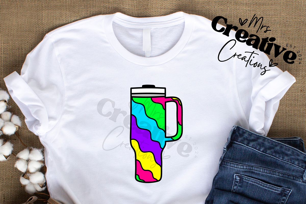 40oz Tumbler Clipart Bundle, a Graphic by Mrs. Creative Creations (Photo 2 of 7)