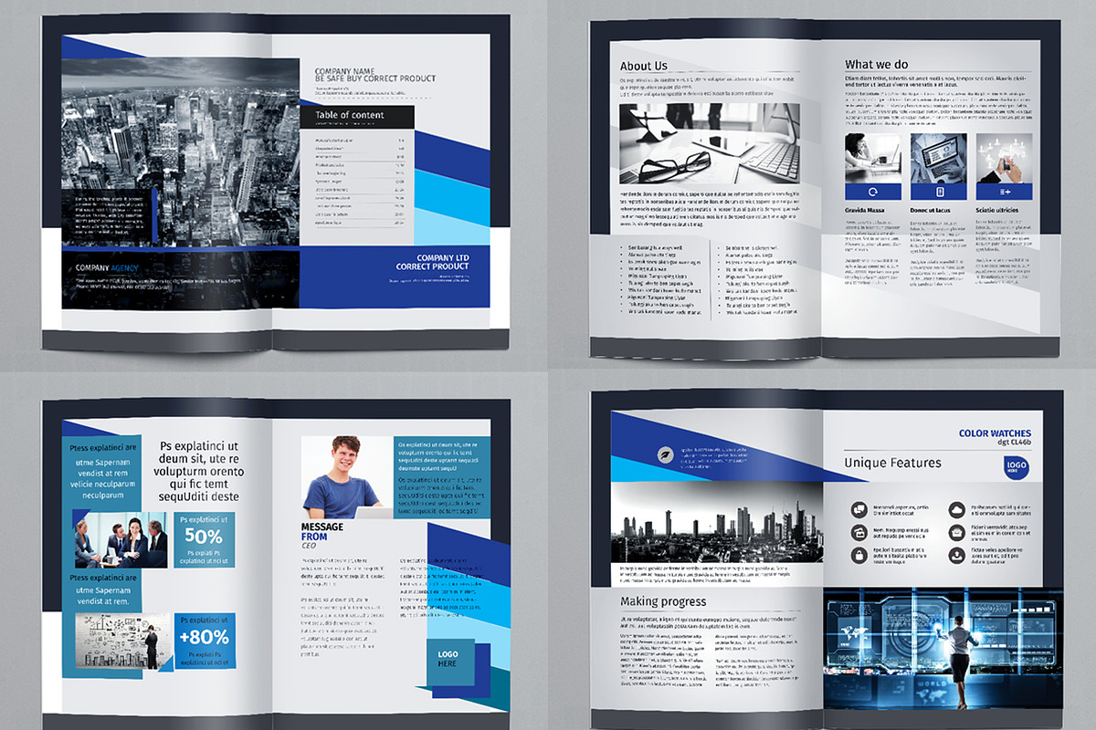 Corporate Brochure, a Brochure Template by artico (Photo 2 of 5)