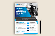 Corporate Business Flyer Template, a Flyer Template by GraphicsBurg (Thumbnail 1 of 2)