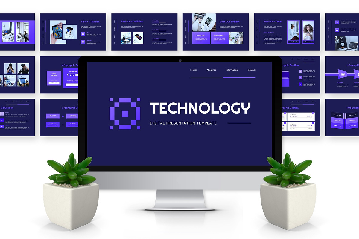 Technology - Digital Powerpoint preview 2