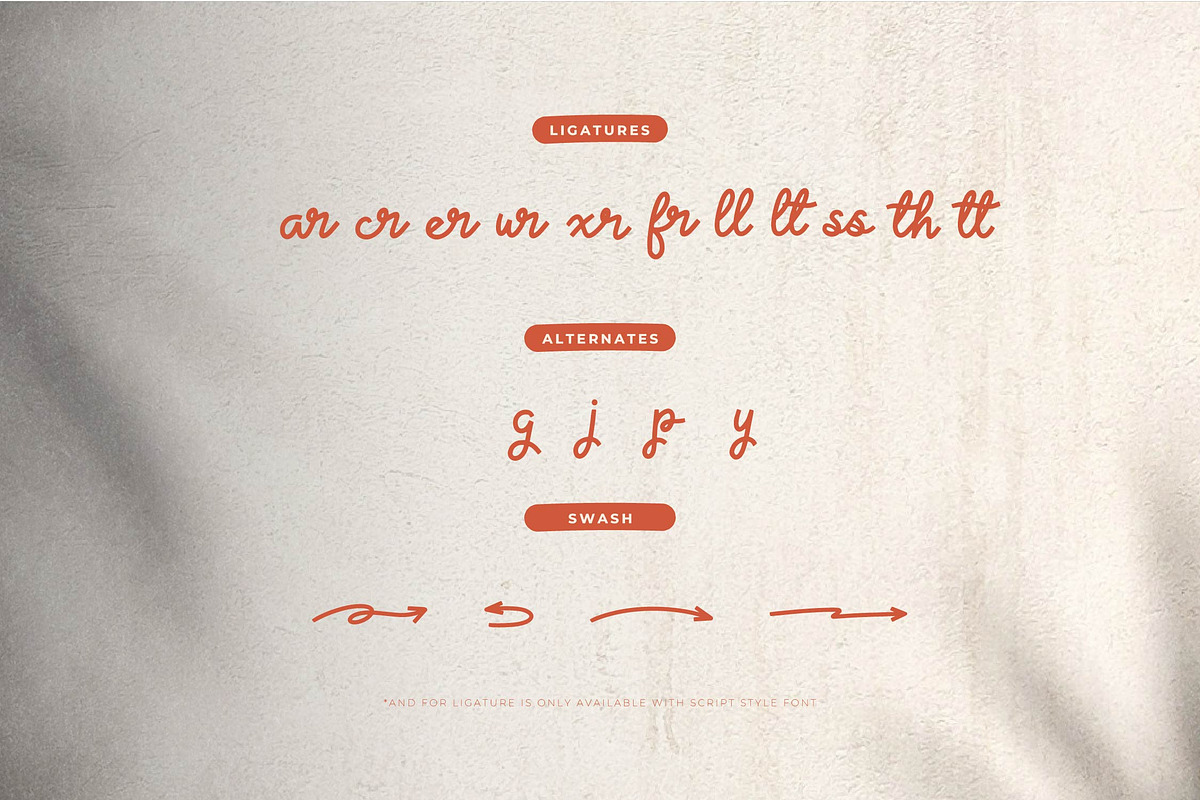 Lariska Innocent Handwritting Duo, a Script Font by Denustudios (Photo 12 of 14)