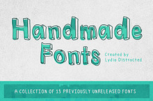 Handmade Fonts Set