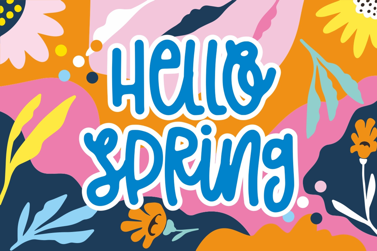 Magic Spring Special, a Font by Garisman Std (Photo 3 of 8)