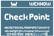 Elevation Font, a Font by weknow (Thumbnail 5 of 8)
