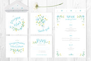 Wild Flowers Wedding Set, an Invitation Template by SimpleThings (Thumbnail 2 of 12)