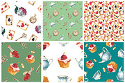 Alice in the Wonderland collection, a Pattern Graphic by lenavetka87 (Thumbnail 2 of 3)