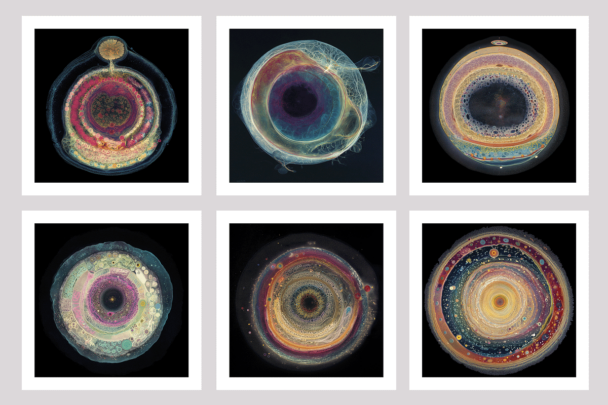 Soma Co. Biomorphic Solargrams, an Education Illustration by milatovar (Photo 2 of 19)