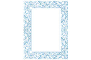 Decorative frame Elegant vector, an Education Illustration by RODINA