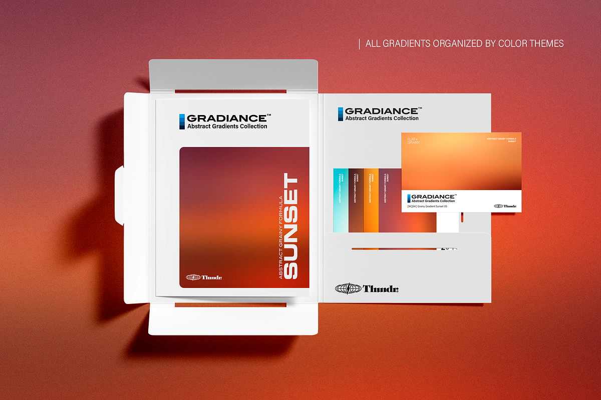 Gradiance Abstract Gradients Coll., a Background Graphic by Thundr Co. (Photo 2 of 8)