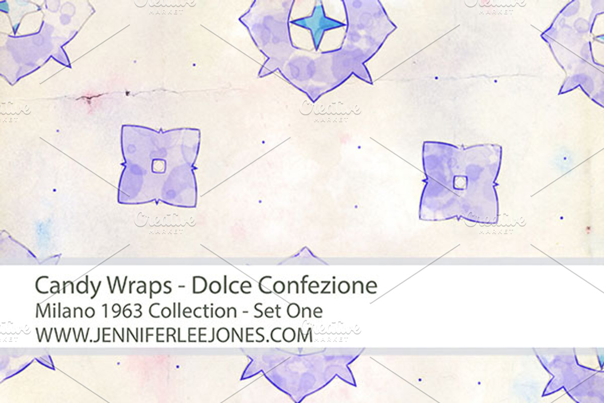 Candy Wraps Milano 1963 Pattern preview 3