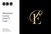 Minimalist Luxury Letter E Logo, a Branding & Logo Template by Luxury Logos (Thumbnail 1 of 4)