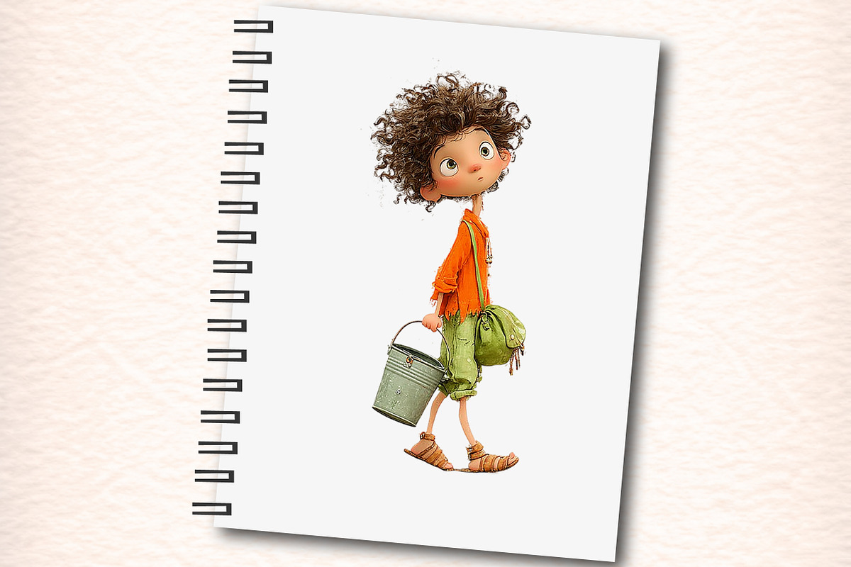 Funny Summer Beach Kids Clipart, an Illustration by Digital Artistic99 (Photo 7 of 11)