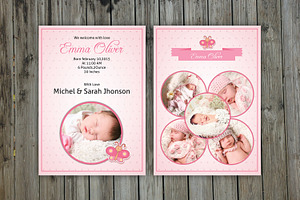 Birth Announcement Template-V04