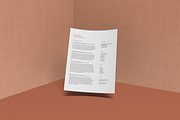 Creative Resume Template, a Resume Template by Cassandra Cappello (Thumbnail 2 of 2)