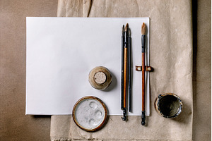 Traditional Calligraphy Tools, an Arts & Entertainment Photo by Natasha Breen
