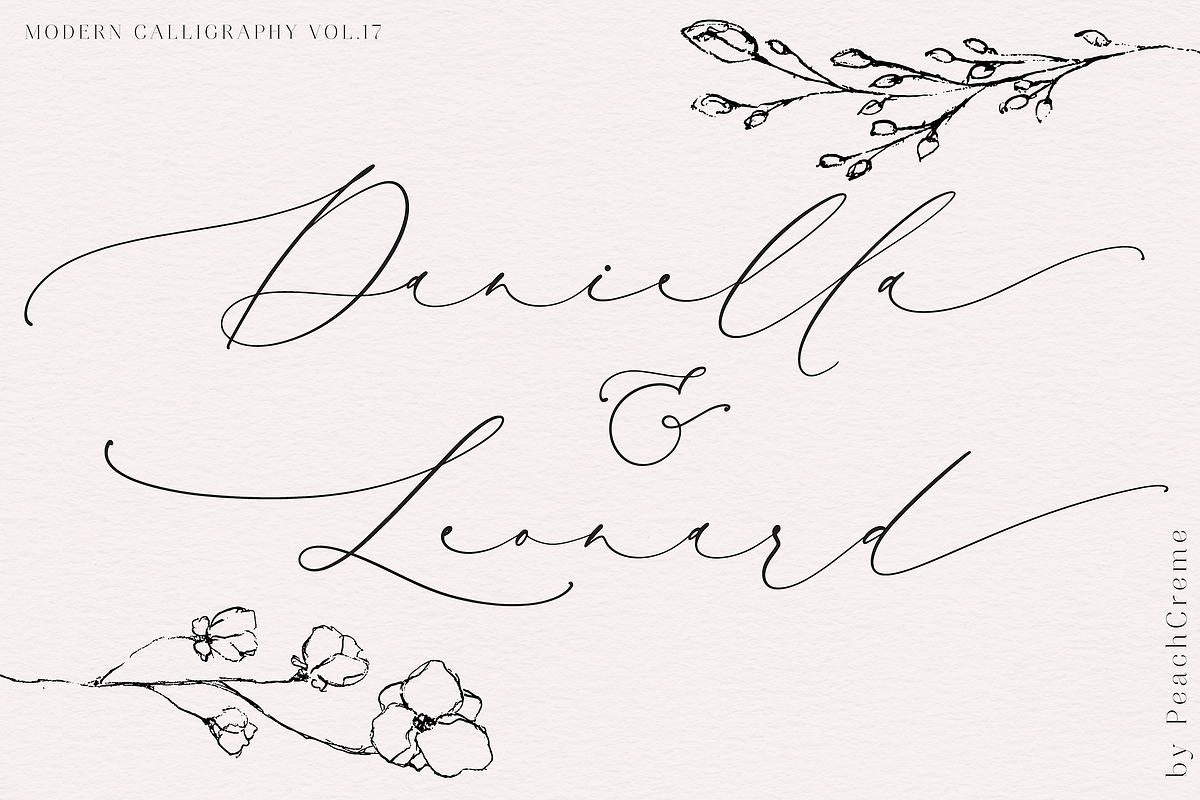 Breathe Poetry // Modern Calligraphy, a Script Font by PeachCreme (Photo 18 of 33)