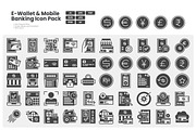 E-Wallet & Mobile Banking Icon Pack, a Solid Icon by erifqizeicon (Thumbnail 2 of 3)