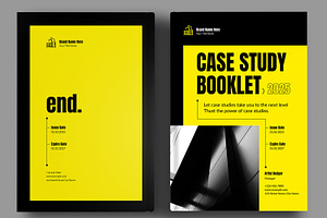 Case Study Booklet Layout