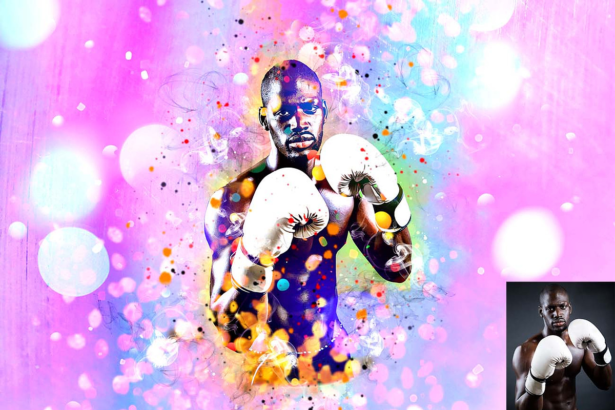 Rainbow Shine Effect Ps Action, an Action Add-On by Studio Retouch (Photo 4 of 10)