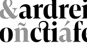 Contane Condensed, a Serif Font by Hoftype (Thumbnail 13 of 14)