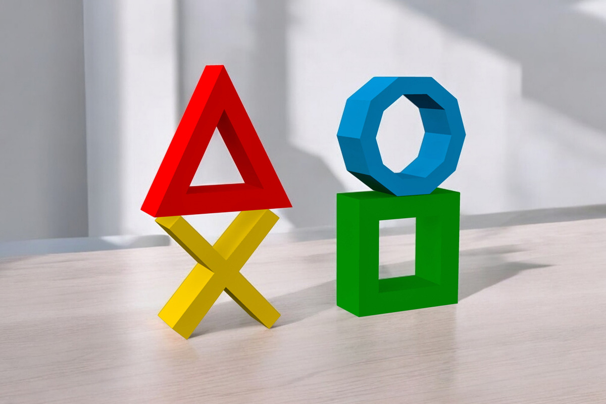 Geometric Shapes - 3d papercraft, a Print Template by PAPER amaze (Photo 5 of 6)