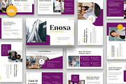 Enosa - Business Google Slides, a Presentation Template by Fit-tee (Thumbnail 1 of 6)