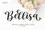 Bellisa, a Script Font by Gatype (Thumbnail 1 of 5)